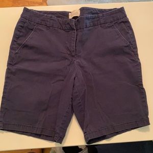 J Crew Bermuda shorts size 6